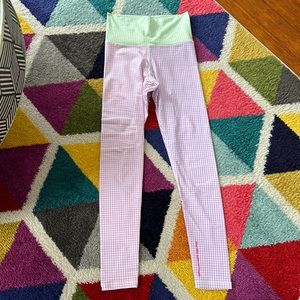 Pastel Gingham TLC Leggings